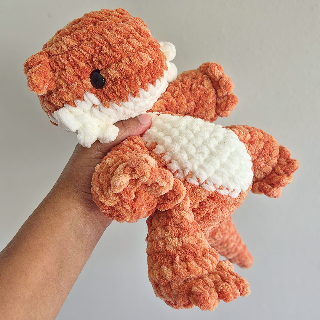 Bearded Dragon Plushie - Orange