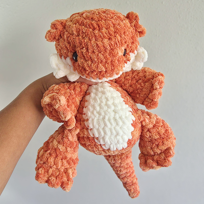 Bearded Dragon Plushie - Orange