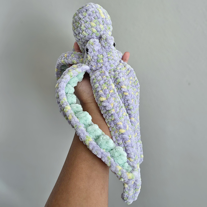 Octopus Plushie - Purple/Green