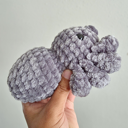 Spider Plushie - Dark Gray