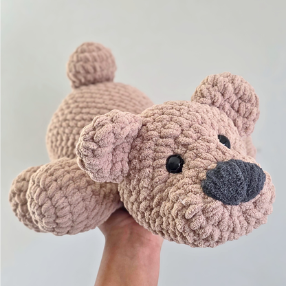 XL Bear Plushie - Brown