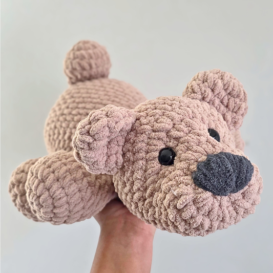 XL Bear Plushie - Brown