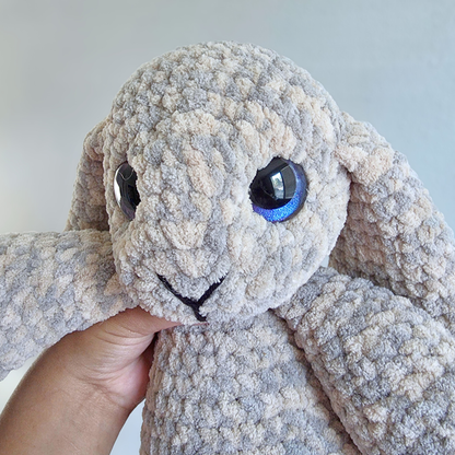 XL Bunny Plushie - Beige Heather