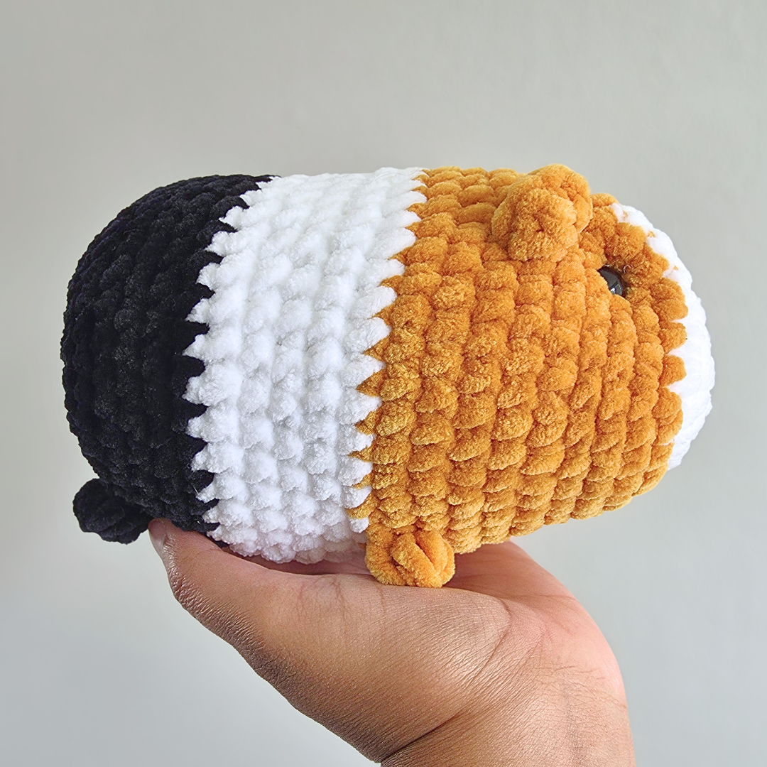 Guinea Pig Plushie - Tricolor