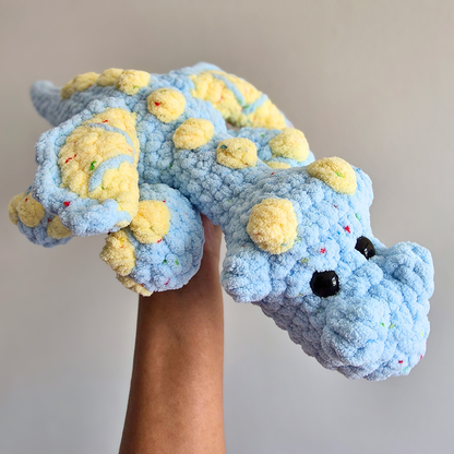 Dragon Plushie - Blue/Yellow
