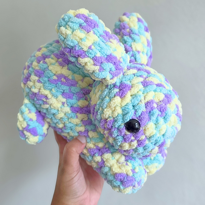 Rabbit Plushie - Purple Multi