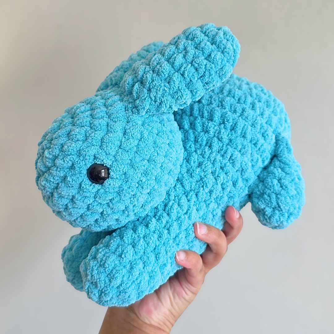Rabbit Plushie - Aqua