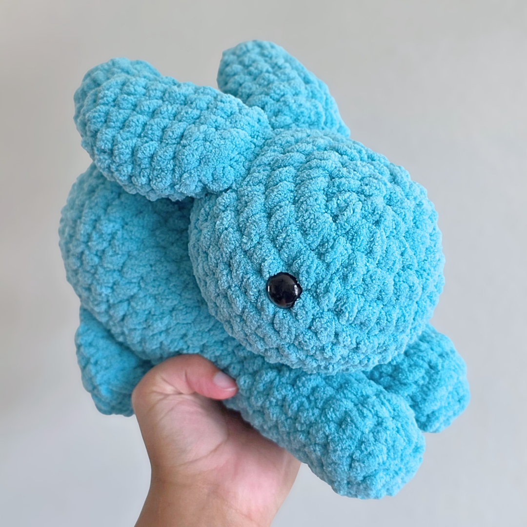 Rabbit Plushie - Aqua